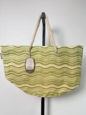Sun 'N' Sand Wavy Stripe Beach Tote